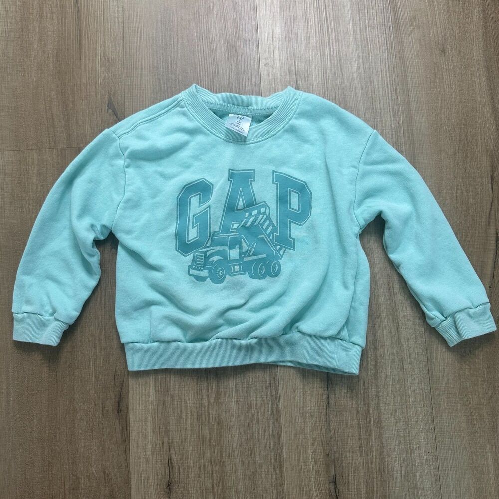 babyGap Relaxed Gap Logo Sweatshirt 3 Years